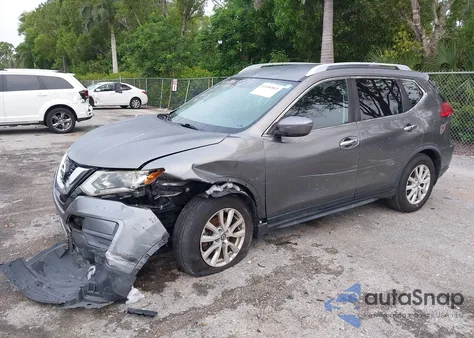 2017 Nissan Rogue Sv from USA, damaged, VIN JN8AT2MT5HW385418